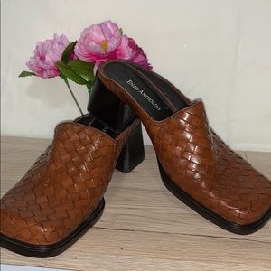 Vintage 90’s Enzo Angiolini Square Toe Mules